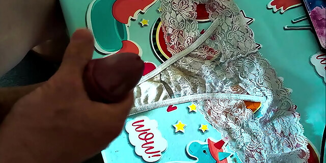 bra,cum,cumshot,masturbation,neighbor,panties