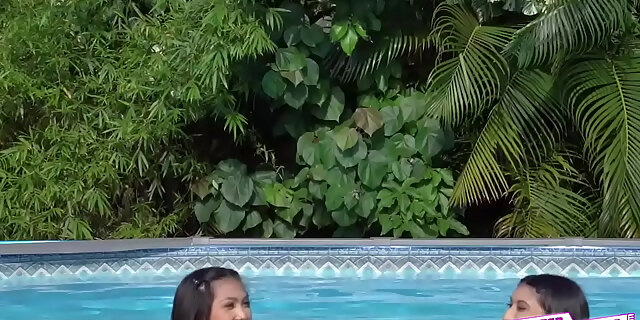 asian,bikini,black,blowjob,foursome,hardcore,outdoor,pool,pornstar,reverse cowgirl,shaved pussy,small tits,teen