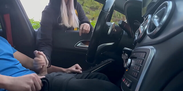 car,caught,cum,cumshot,flashing,gym,handjob,public,sex