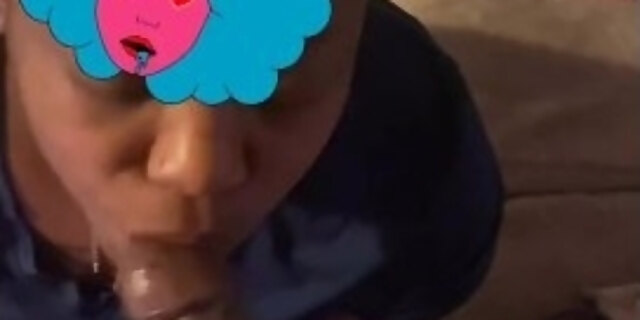 amateur,blowjob,cum,cum in mouth,ebony,friend