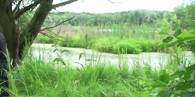 bdsm,blonde,bondage,german,handcuffed,outdoor,public