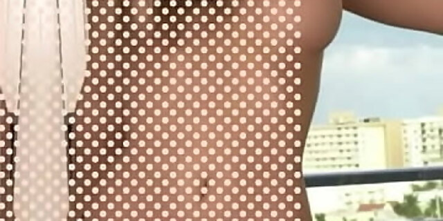 ass,blonde,fishnet,panties