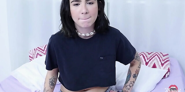 black,blowjob,deepthroat,pov,sister,teen