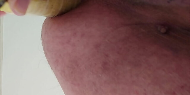 anus,banana,masturbation,solo